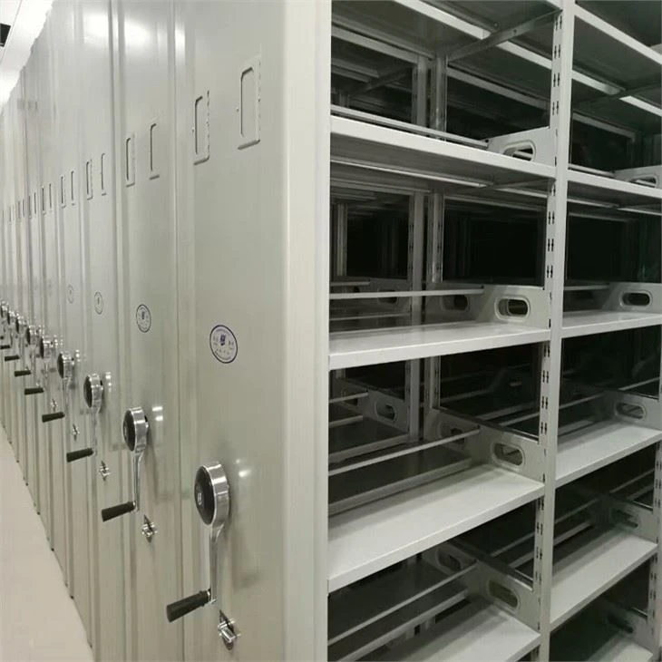 Finance archives office Movable File Compactor Filing Cabinets (2)