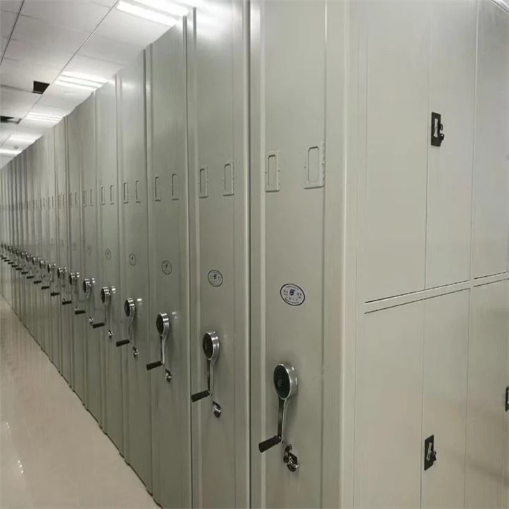 Finance archives office Movable File Compactor Filing Cabinets (3)
