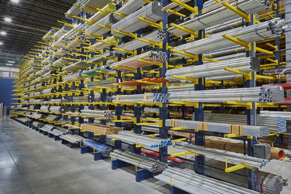 Cantilever Lumber Rack