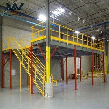 Multi-Layer Steel Platform Floor Racking For Storage
