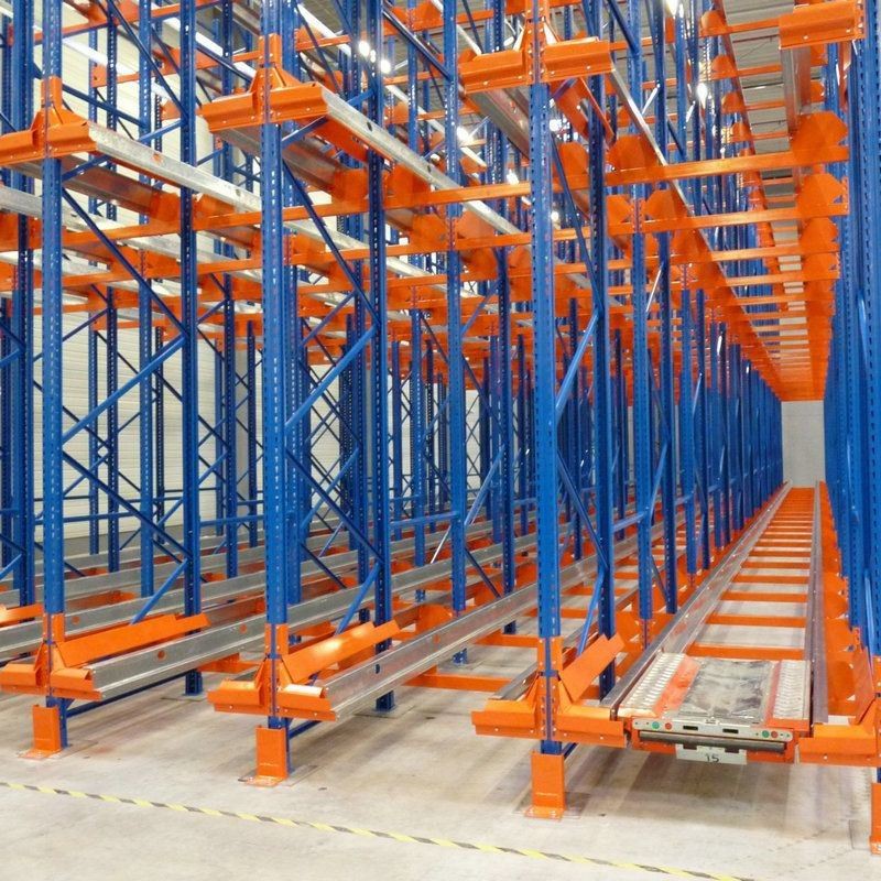Sistema ta' Shuttle Pallet tar-Radju